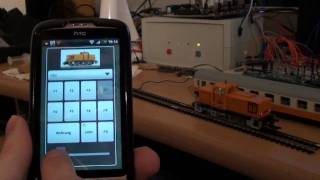Test mit Rocrail und andRoc