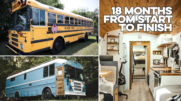 Young Couple Converts an Old School Bus into a BEAUTIFUL Tiny Home | Amazing Skoolie Dream Home - DayDayNews
