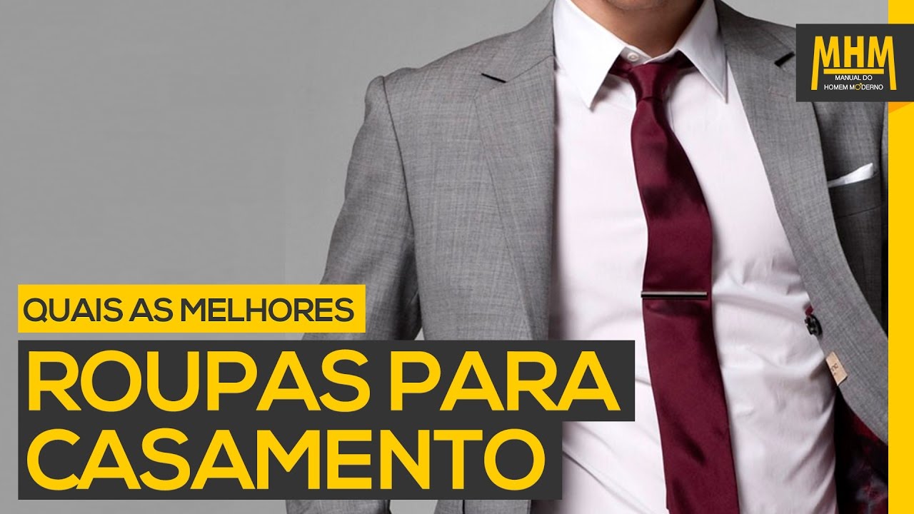 roupa social masculina para casamento de dia