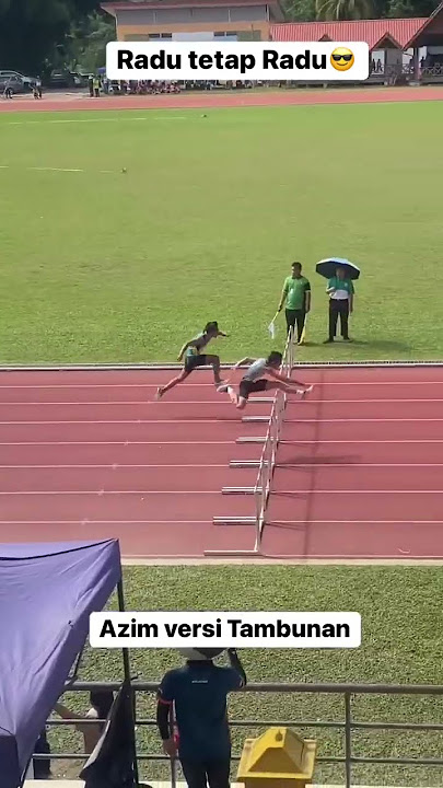 100 meter lari berpagar Rekod baru 14 saat gaiss pd kejohanan mssd Tambunan 30/07/2024 #subscribe