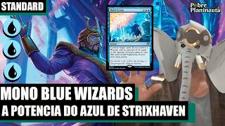 O RETORNO DE MANA DRAIN E ANCESTRAL RECALL - Mono Blue Wizards  - MTG STANDARD TMNT