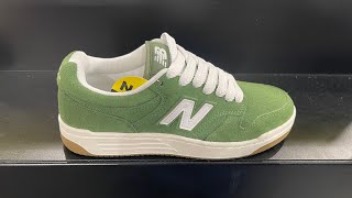 New Balance 480 (Dark Olive/ White) - Style Code: BB480PTG