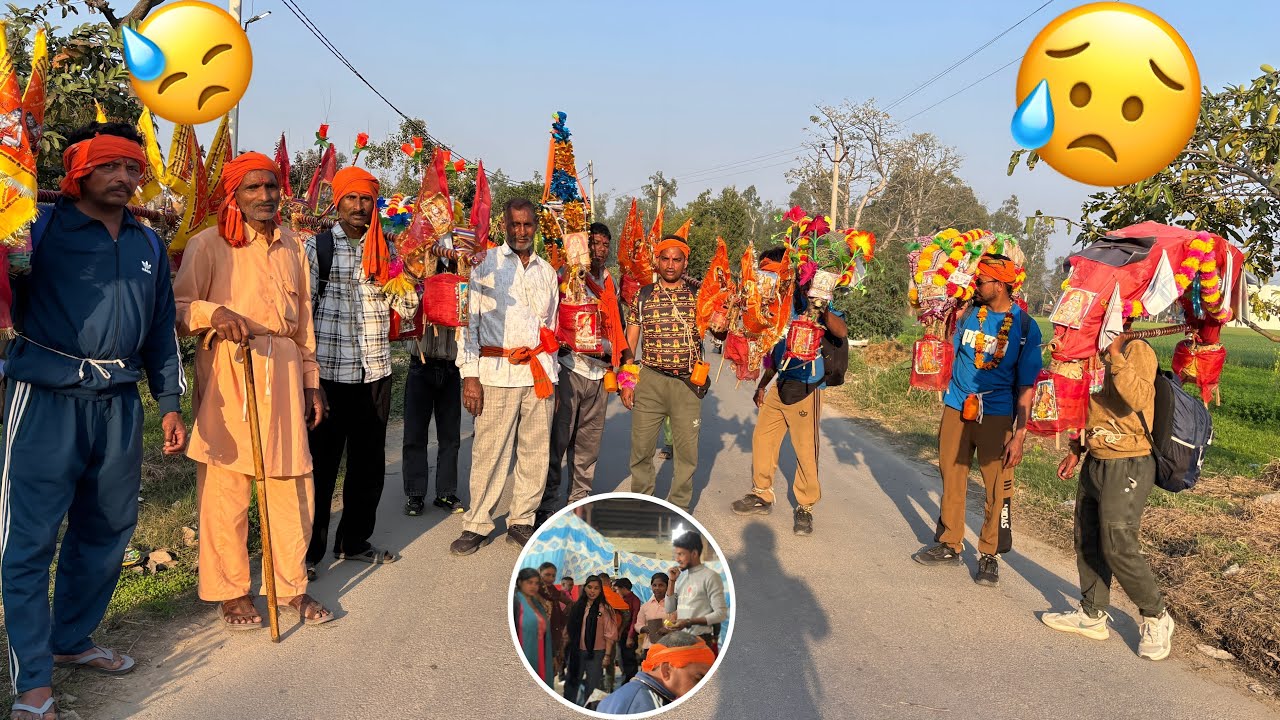 Last day 😥 kawad yatra me hua kuch aisa jisne sabke aakho me आशु आ गए 😥 emotional day….