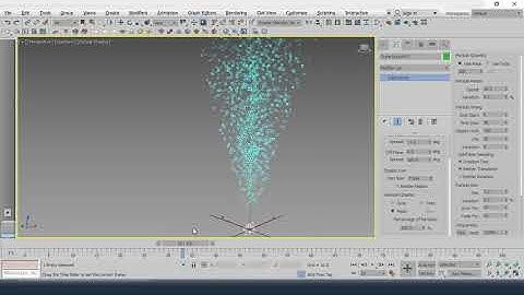 Autodesk3DsMax| ParticlesandDynamics| IntroductiontoSupersprayinParticle System