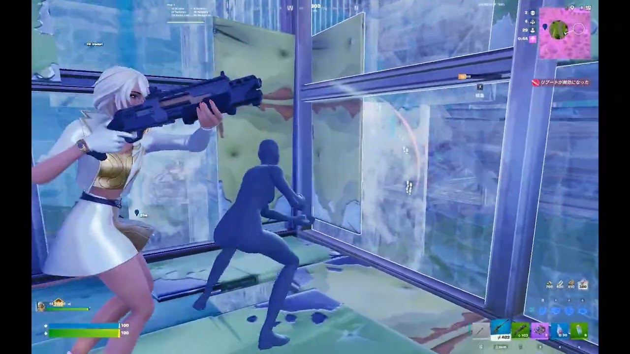 【フォートナイト/Fortnite】リロードエリートシリーズプレイイン累計23位！！