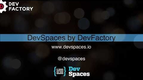 DevSpaces Demos - Ruby on Rails