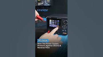 FNIRSI IPS3608 DC Power Supply | How The Power Supply Protects Against Shorts & Reverse Current #how