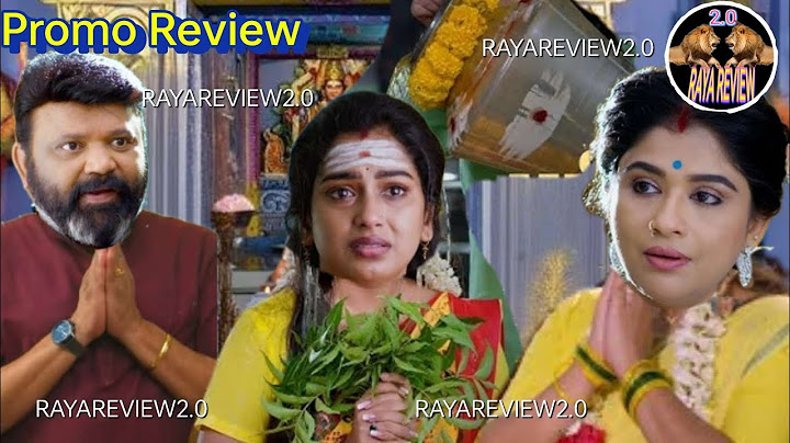 moondru mudichu promo | 18 June 2025 | moondru mudichu promo today review