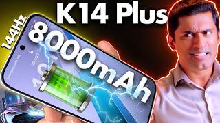8000mAh Battery, 144Hz AMOLED display. OPPO K14 Plus Unboxing & Review. Dimensity 7360 MAX, 50MP OIS screenshot 4