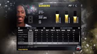 NBA 2K11 Milwaukee Bucks Overall Player Ratings
