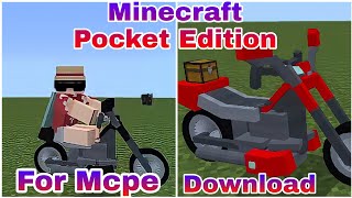 Motor Bike Mod For Minecraft Pocket Edition 2021 For 1.18.02 screenshot 4