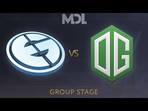 EG vs OG - MDL 2017 Group Stage - @LD @Merlini