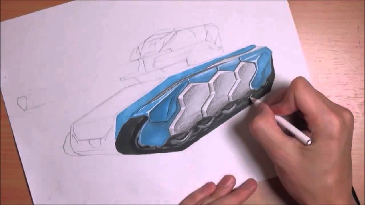 TankiOnline Как нарисовать хорнето рельсу м3 ♦♠♥☻☺ • - YouTube