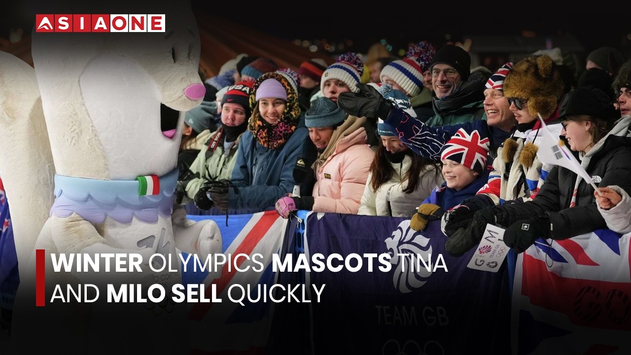 Winter Olympics Mascots Tina and Milo Sell Quickly | Asia One News