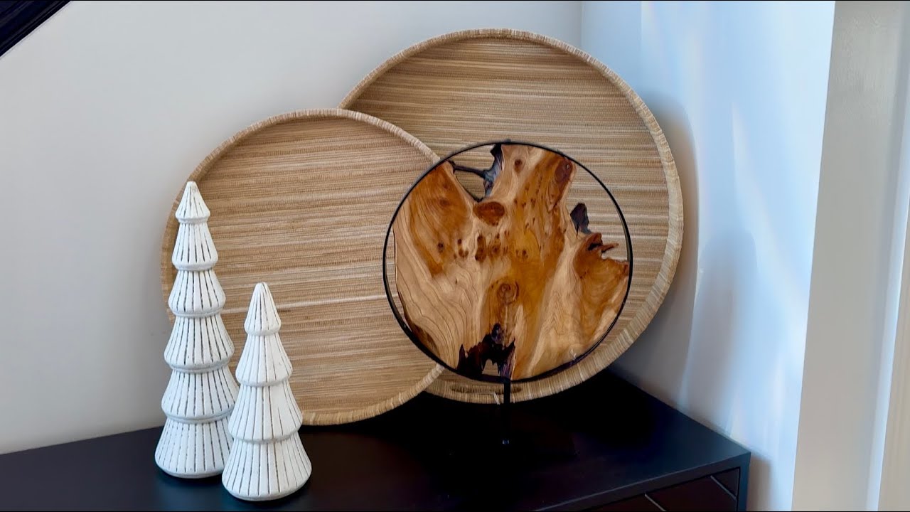 WELLAND Cedar Wood Sculpture Review | Handcrafted Irregular Tabletop Decor for Living Room & Office