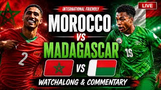 Morocco vs Madagascar Live المغرب ضد مدغشقر World Cup Friendly Watchalong & Commentary