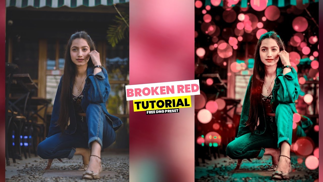 Broken Pink Photo Editing In Snapseed | Pink Tone Photo Editing | Mk Cla...