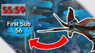 =Former WORLD RECORD= in Glitchless Subnautica - Breaking the 56 minute boundary