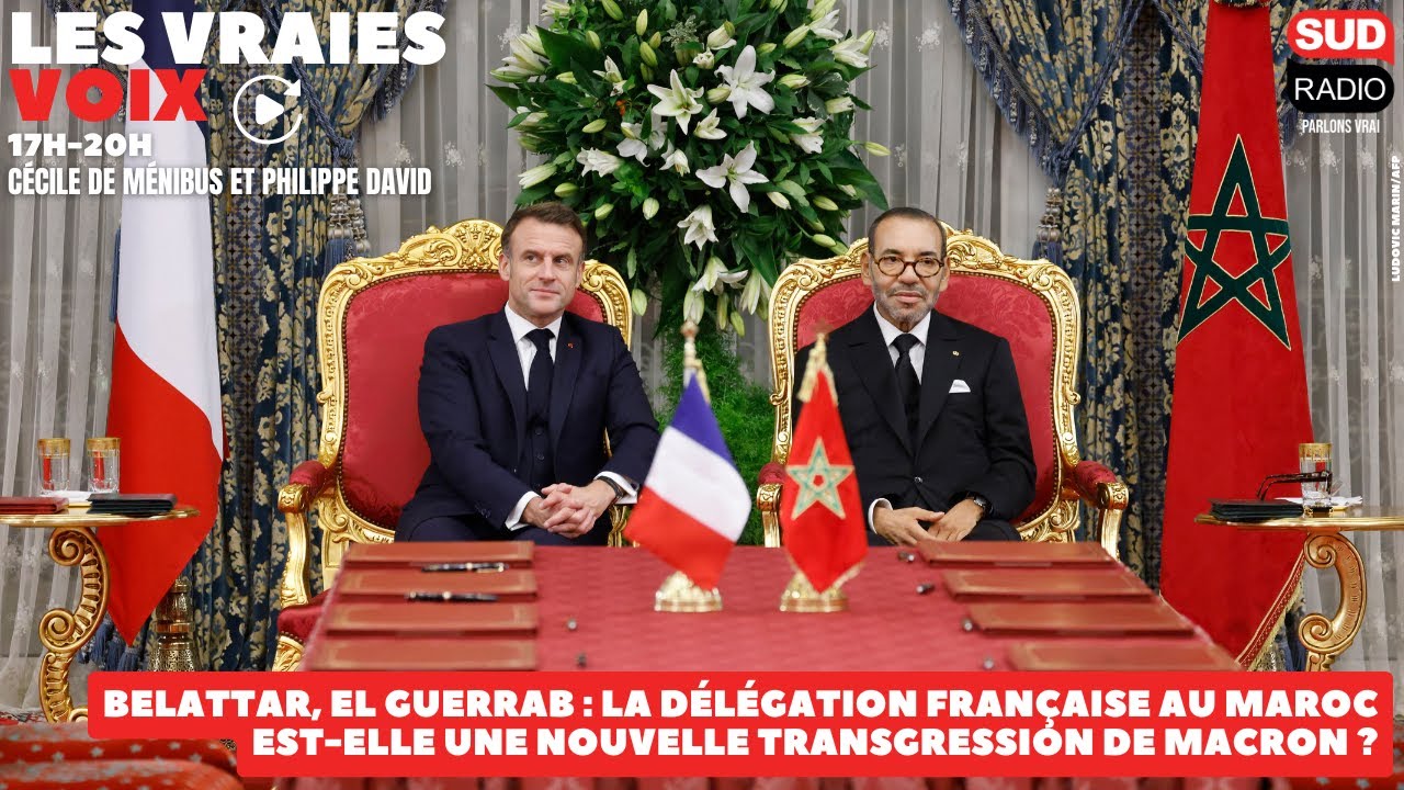La délégation française au Maroc est-elle une nouvelle transgression de Macron ?