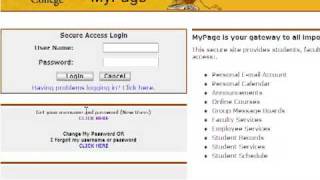 Mypage Login