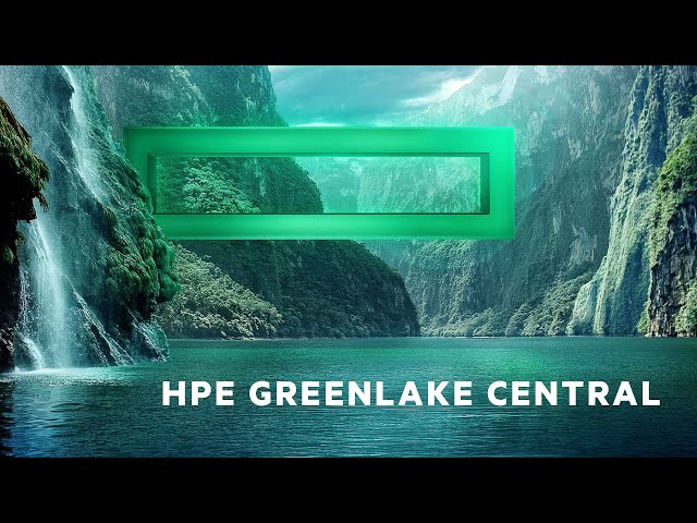 HPE GreenLake Central
