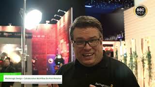 [BSC Expo 2024] Collaborative Workflow In Da Vinci Resolve - Blackmagic design screenshot 2