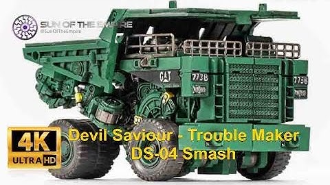 [SimplyTransform 28] Devil Saviour - Trouble Maker DS-04 Smash Long Hau (Robo to Truck)