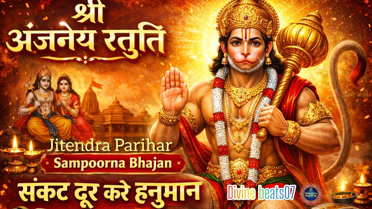 श्री अंजनेय स्तुति | संकटमोचन हनुमान जी की दिव्य वंदना | Powerful Bhakti Song 2026