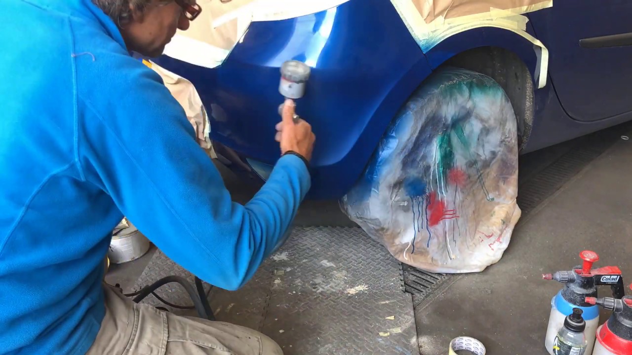 Spotrepair Timelapse Gelukskleuren Spotrepair en Kleinschade