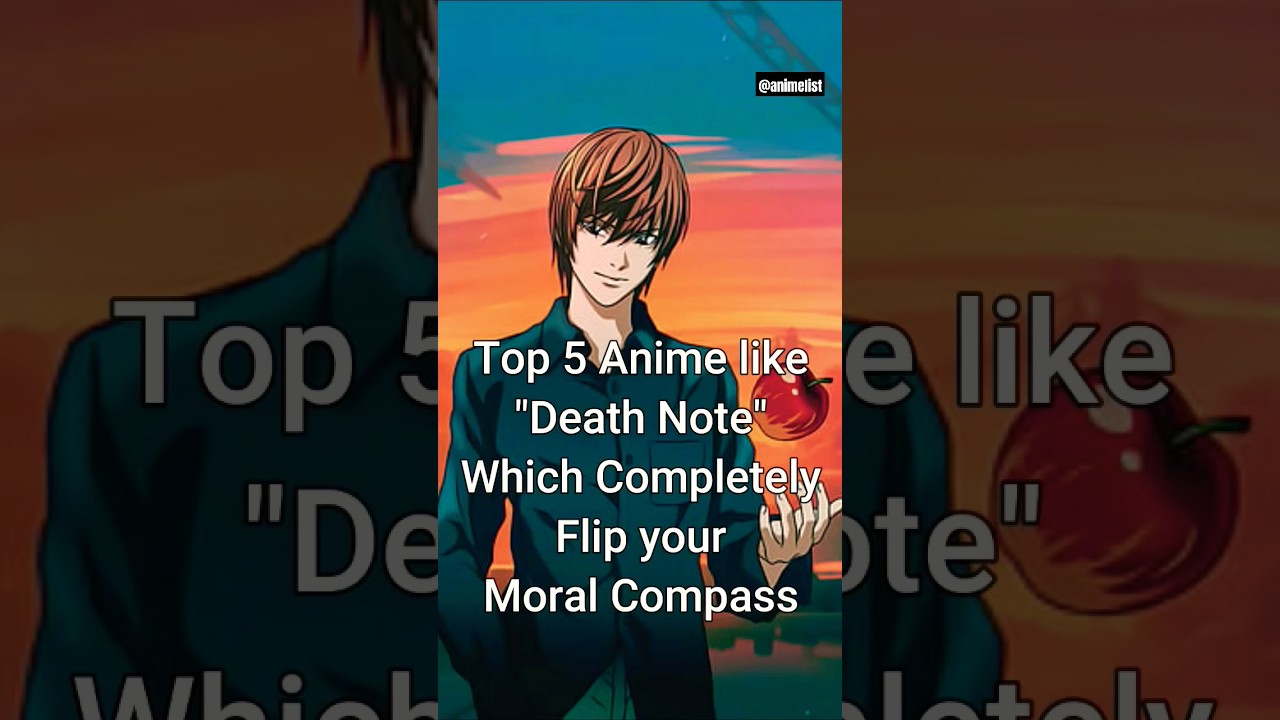 Top 5 Anime Like Death Note Which Completely Flip Moral Compass 