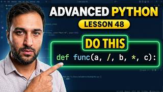 How Senior Devs Write Python Functions