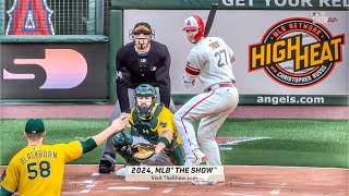 MLB The Show 24 Gameplay - Angels vs Athletics PS5 Gameplay