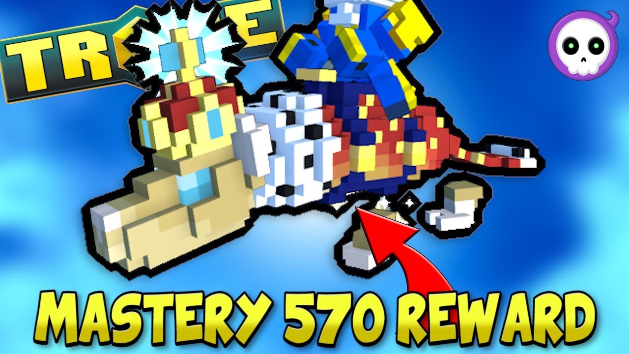 TROVE MASTERY 570 REWARD UNLOCKED 🔓 MASTERY 570 RAT MOUNT 🏆