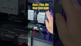 #Asus_z11pa D8C chạy  #dual_gold  6148  #ventus2x_3060 12GB