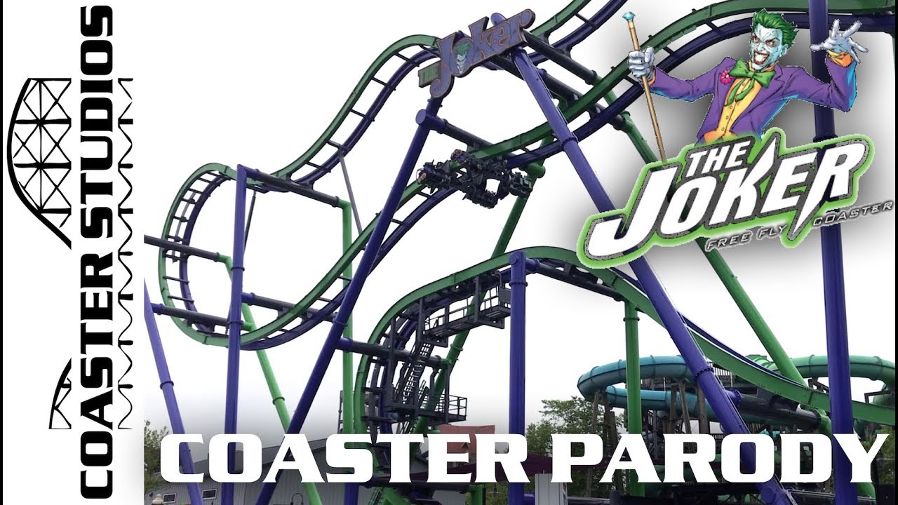 The Joker Is Six Flags New England's 13th Coaster - GeekDad