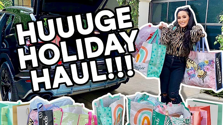 Huge Holiday Haul! | Dhar and Laura