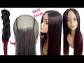 DIY BONE STRAIGHT CROCHET WIG USING BRAIDING HAIR | N0 CLOSURE WIG.