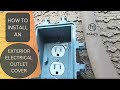 Installing an Exterior Outlet Cover