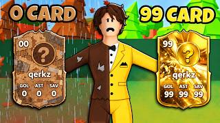 0 to 99 OVERALL in Realistic Street Soccer... (Roblox)
