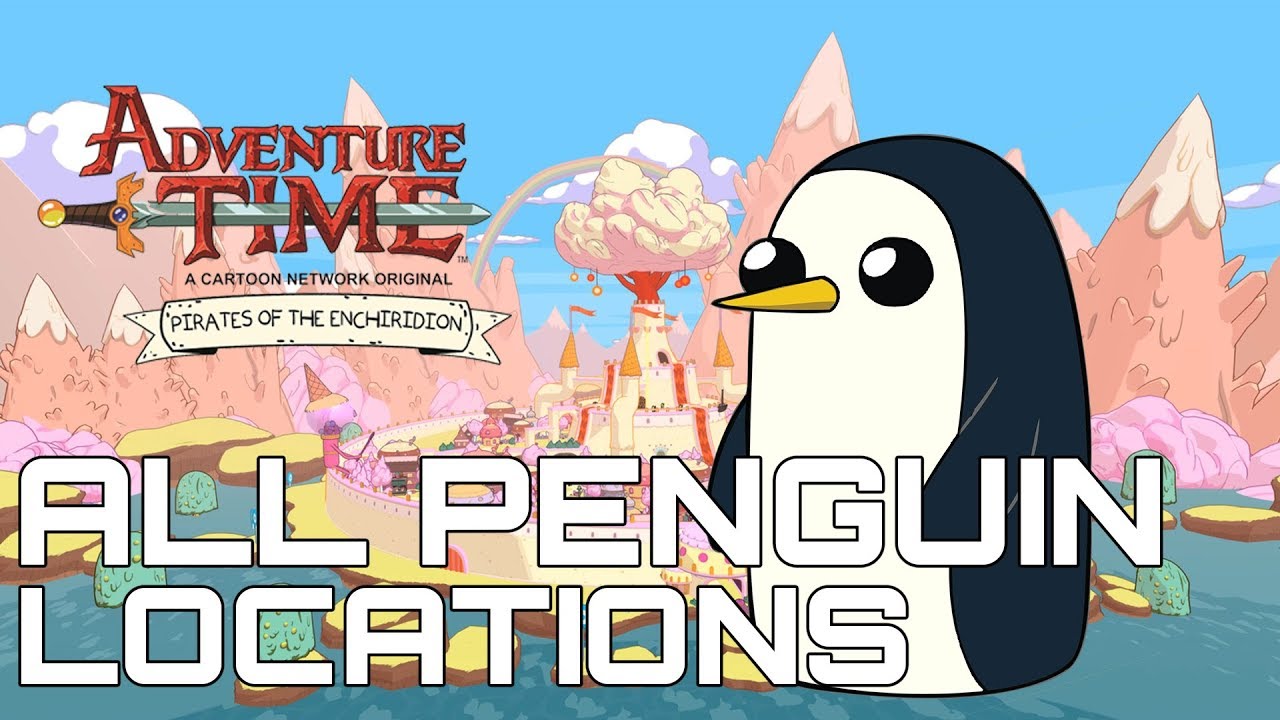 Adventure Time Pirates Of The Enchiridion All 10 Penguin Gunter Locations Youtube