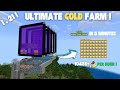 INSANE Gold Farm in Minecraft Bedrock 1.21 – Unlimited Gold &amp; XP
