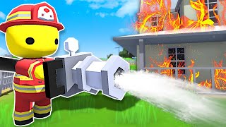 I Got a Job as a Firefighter & It was AWESOME! - Wobbly Life Gameplay
