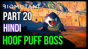 BIOMUTANT Gameplay Part 20 - Hoof Puff Boss | Hindi