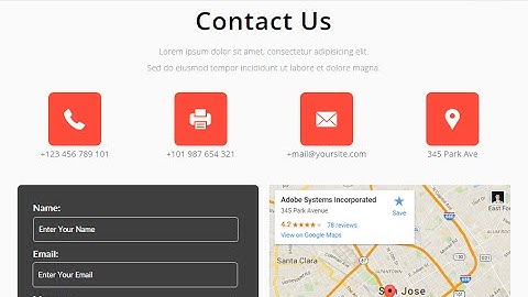 Adobe Muse Template "SEO monster" |  How to edit "Contact Us" section?