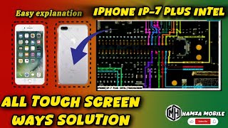 I Phone 7 PLUS Touch Not Working Problem Solutions i Phone 7 PLUS Touch Ways,All Tracks,Jumper Solve