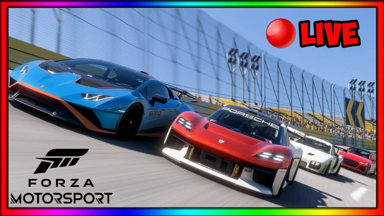 FORZA MOTORSPORT GRINDING RACES, AFK RACE SETUP & CHILL - YouTube