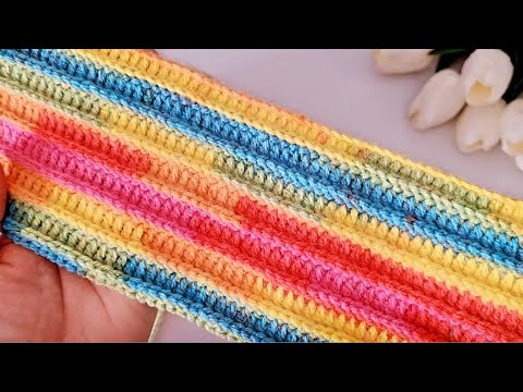 Kolay ve Örmesi Zevkli 🎉 knitting crochet yelek patik sousplat lif battaniye pattern design stitch