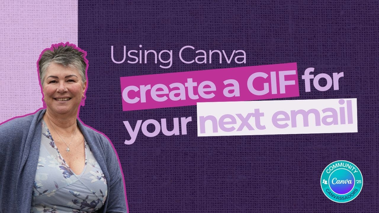 How to Create a GIF in Canva for Social Media | Easy Canva Animation ...