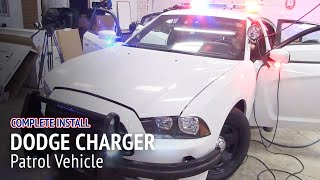 Dodge Charger Patrol Vehicle, Complete Install