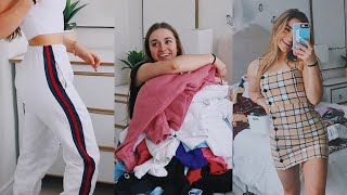 cleaning out my ENTIRE closet !! (& reorganizing it)